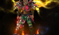 Fashion Northeast Wind "Diablo 3" character heroes after wearing "flower cotton jackets"