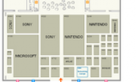 The distribution map of the booth distribution of each manufacturer of E3 2015 game exhibition has been announced