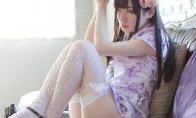 Japanese Mengmei sexy cos beauty appreciation!Show the charm of the cheongsam