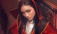 The female version of the barbarian is domineering "Diablo 3" girl cos appreciation