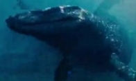 "Jurassic World" ultimate trailer reward violence mutation Long Blood washing park