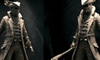 The designer "Blood Source" Hunter statue is comparable to the official surroundings