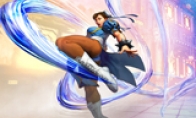 "Street Fighter 5" official wallpaper released Chunli girl splits