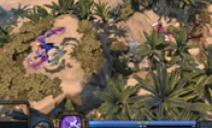 "DOTA2" desert map skin is exposed to yellow sand rolling to meet the new battlefield
