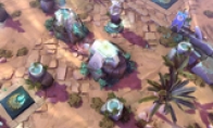 Yellow sand wears golden armor!"Dota2" desert map video preview