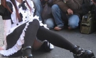 Japanese COS color filmmaker: Do not pat your face and just shoot the bottom of the skirt to aim at the privacy of the p