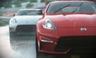 Nissan officials make a screenshot of "Driving Club" as a photo joke