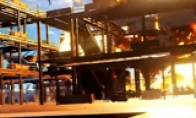 The explosion in the American National Day video special game staged a gorgeous fireworks show