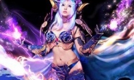 All armor will be burst!Beauty player COS World of Warcraft Blue Dragon Beautiful Picture Awards