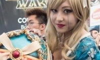 Anime Expo 2015 Best COS Meitu Those Beautiful Legs can play for one year