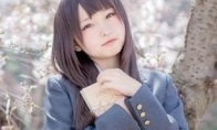 Double ponytail and glasses are invincible?15 -year -old loli demon uniform COS picture