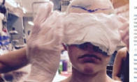 "Biochemical Crisis 6" movie is about to start Mira bald shape bright and blind