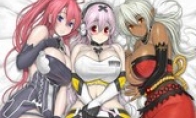"NITRO+Burning: Actress Fighting" PS4 version of the character has a larger chest
