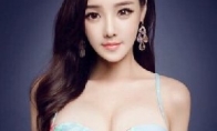 CJ event high -value welfare beauty photo big wavy long hair SG comes