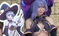 This is live broadcast!Japanese COSER changing clothes in public in the show is eye -catching