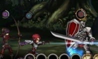 Pure hand -painted 2D style is cool!Screenshot of the PS VITA version of "Fallen Legion"