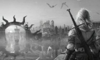 This is how God's "Witcher 3" hand -painted draft original painting is exposed