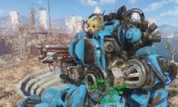 "Radiation 4" robot assistant Codsworth transformation into a armored monster