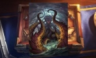 The new character of "Hearthstone" ancient god Enzos explored the secret that he had fought against Kesun