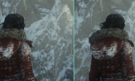 "Tomb Raider: Rise" Close/Open DirectX 12 screen comparison