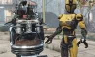 It's really the classic robot "Radiation 4" in the Movie of the Brain Cave.