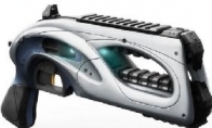 Can really shoot the light beam!"Floating 2" particle beam pistol replica version exposure