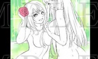 The new screenshot and art map of "Black Rose Women" girls appear naked