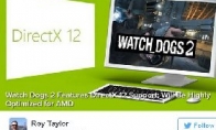 Ubisoft "Watch Dog 2" will support DX12 will be greatly optimized for the AMD graphics card