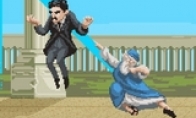 Einstein and Mrs. Curie beat each other!"Science Fight" free play