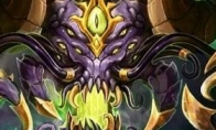 Blizzard's "Hearthstone Legend" ancient god Yasha is extremely complete original painting horror sea snak