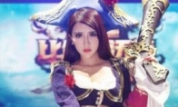 The most beautiful master Xia Xiaowei "LOL" new wave of COS Royal Sister Loli is beautiful