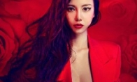 Goddess Ye Zixuan's sexy leopard pattern photo reward deep V Xihao's milk makes people unable to hold