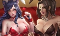 Players create "League of Legends" Rabbit Girl Fan Tongtu, the scale is large, and