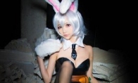郎 小 COS beauty appreciation!Sexy black silk temptation is difficult to stop