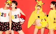 It looks better than a model girl!Japan push "Pokemon" theme underwear