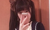 Xu Jiaozha double ponytail wearing a bow cos cosmetic girly girl has overflowed the screen