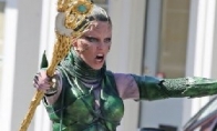 The new version of "Dinosaur Team" set the shooting tidbits, Queen Lida is really domineering