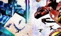 "US Team 3" and "X -Men" art poster new style shows movie story