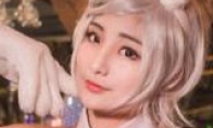 Black silk rabbit girl Ruiwen elegant COS netizen: do you want to eat carrots?