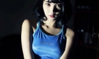Taiwan's most breast game goddess private photo Tong Yan Ju breasts make people unable to hold