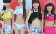 Japanese 12 -year -old primary school student girl group caused online hot discussion netizens: development is too good