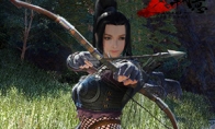 Hundred steps to wear Yang 3D war online game "War will" female general's short bow post