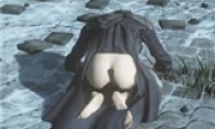 It's so dirty!"Dark Soul 3" exposed buttocks bug hilarious video