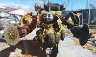 "Radiation 4" new DLC Thomas MOD train turns into a powerful robot