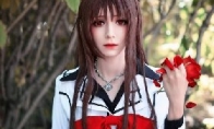 Russian girl cos vampire Knights Black Lord You Ji is tall and high -looking