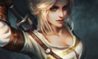"Witcher 3: Crazy Hunt" character is beautiful and delicate.