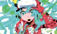 The main visual map of the 2016 Tokyo video gaming show announced that the girl's jagged teeth cannot tolerate
