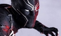 "Captain America 3" Black Leopard's whole body battle statue is well -made worth starting
