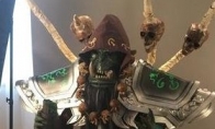Warcraft movies will be chased by players' self -made Guldan COS props!