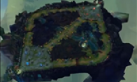 This God's perspective is also kneeling. Players use HTC Vive to watch the LOL game
